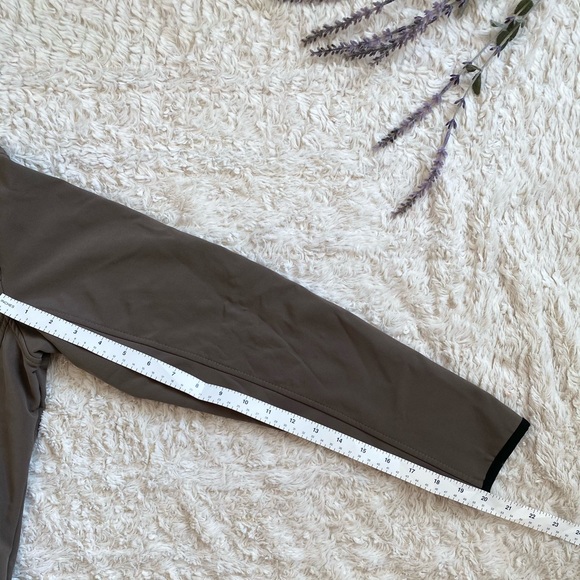 Dark/Olive green and grey rain coat/jacket- full length sleeve, collar neck - Picture 4 of 5